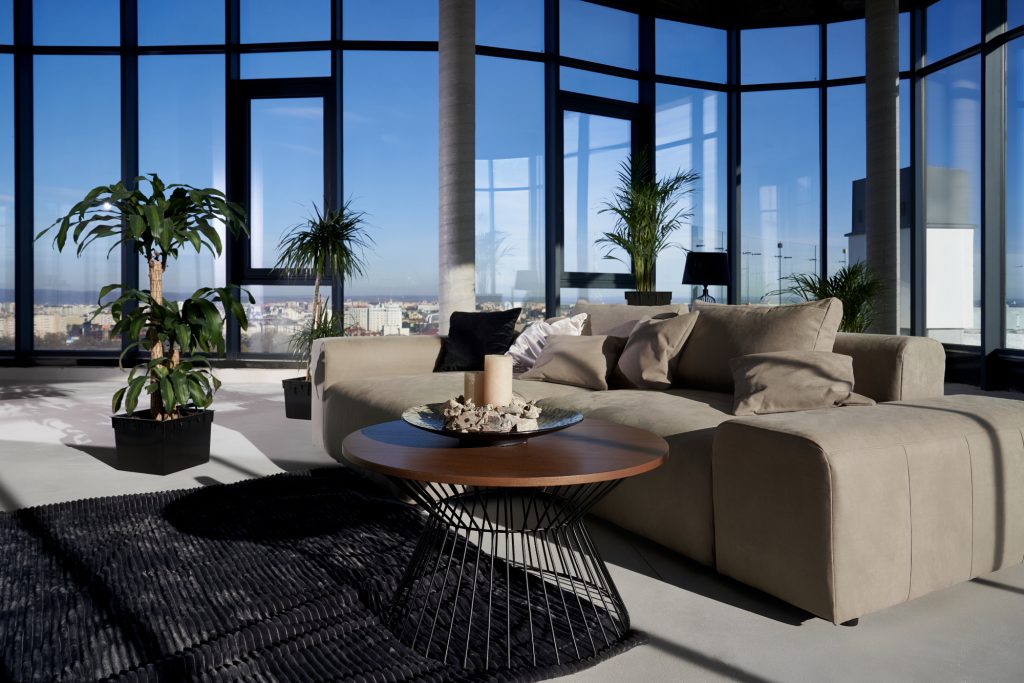 Modern penthouse